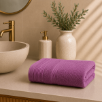 Πετσέτα Προσώπου 50×100 Dark Lilac
