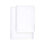 Πετσέτα Mπάνιου  Ξενοδοχείου Flat 70x140 Λευκή  530γρ. 100% cotton Πεννιέ